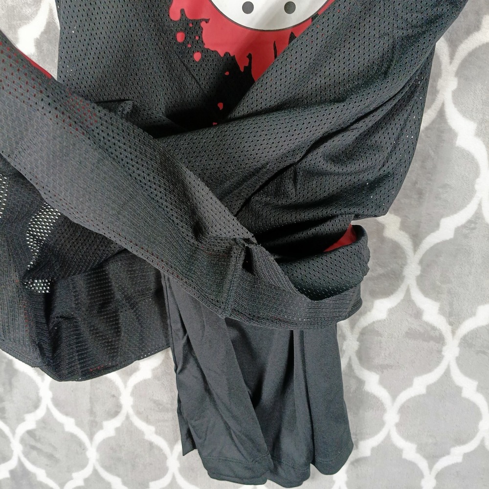 Friday The 13th Jersey Dress Size Medium Black Red Jason Voorhees Horror Mini - Picture 7 of 9